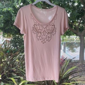 J. Crew Beaded Embellished Top